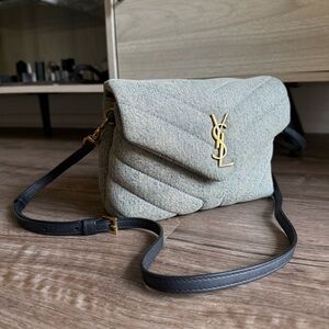 Saint Laurent toy Lou Lou denim